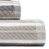3pc Ocean Bay Striped Bath Towel Set Gray - Tommy Bahama - 4 of 4