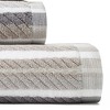 3pc Ocean Bay Striped Bath Towel Set Gray - Tommy Bahama