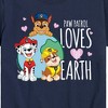 Boys' - Paw Patrol - Loves Earth Short Sleeve Graphic T-Shirt - 2 of 4