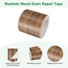 Unique Bargains Self Adhesive Realistic Wood Grain Durable Multi Use Masking Tape 1 Pc - 2 of 4