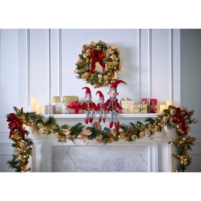 BrylaneHome Posable Christmas Elf