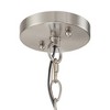 C Cattleya 6-Light Satin Nickel Farmhouse Chandelier - 3 of 4