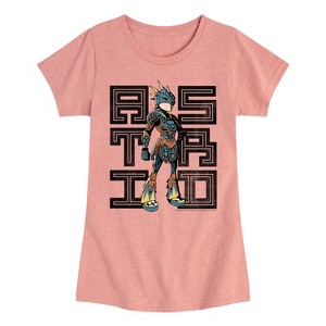 Girls' - How to Train Your Dragon - Astrid Stacked Fitted Short Sleeve Graphic T-Shirt - 1 of 4