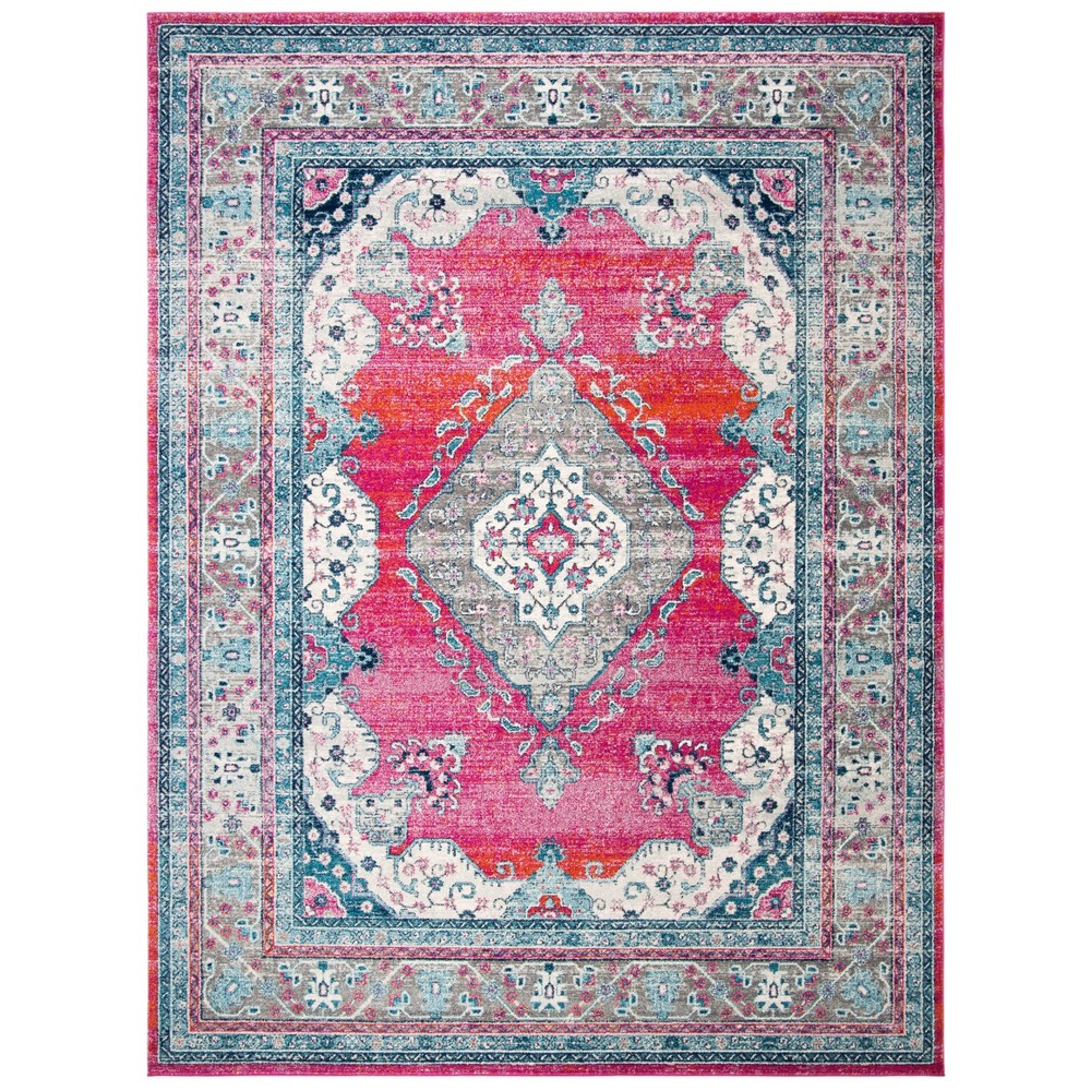 8'x10' Marjory Rug Pink/Navy - Safavieh