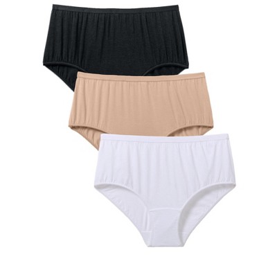 Comfort Choice Plus Size 3-Pack Odor Control Brief