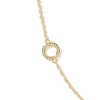Kendra Scott 14K Gold Over Brass Mini "O" Initial Pendant Necklace - Gold - 3 of 3