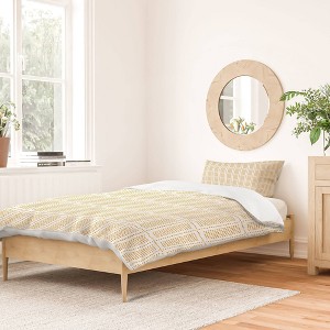 Dotty Boho Geometric Cotton Duvet & Sham Set - Deny Designs - 1 of 4