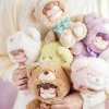 ROBOTIME Mini Figures Chocolate Colorful Plush Bear Series Blind Box 6 PCS, Blind Box Decoration Surprise Box, Multicolored, 16.26"*16.26"*10.87" - 3 of 4