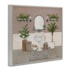 Stupell Industries Cozy Bathroom Greenery Plants, 24" x 30" - 3 of 4