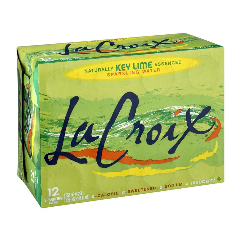 La Croix Key Lime Sparkling Water - Case of 2/12 pack, 12 oz, 2 of 8