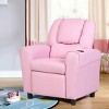Infans Kids Sofa Recliner Couch Armchair W/Footrest Cup Holder Living Room Bedroom New - 3 of 4