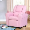 Infans Kids Sofa Recliner Couch Armchair W/Footrest Cup Holder Living Room Bedroom New - image 3 of 4