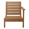 WestinTrends  Avalon Outdoor Patio HDPE Right Arm Facing Sectional Corner Club Chair with Patio Cushions - 4 of 4