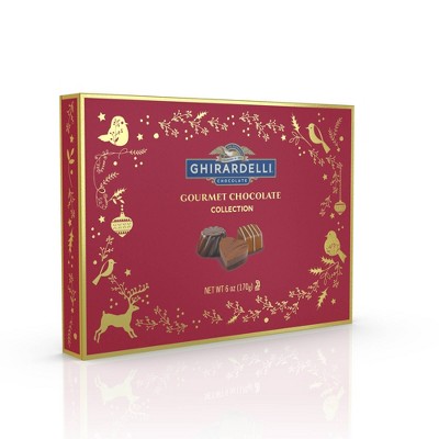 Ghirardelli Holiday Elegant Gourmet Chocolate Collection Box - 6oz