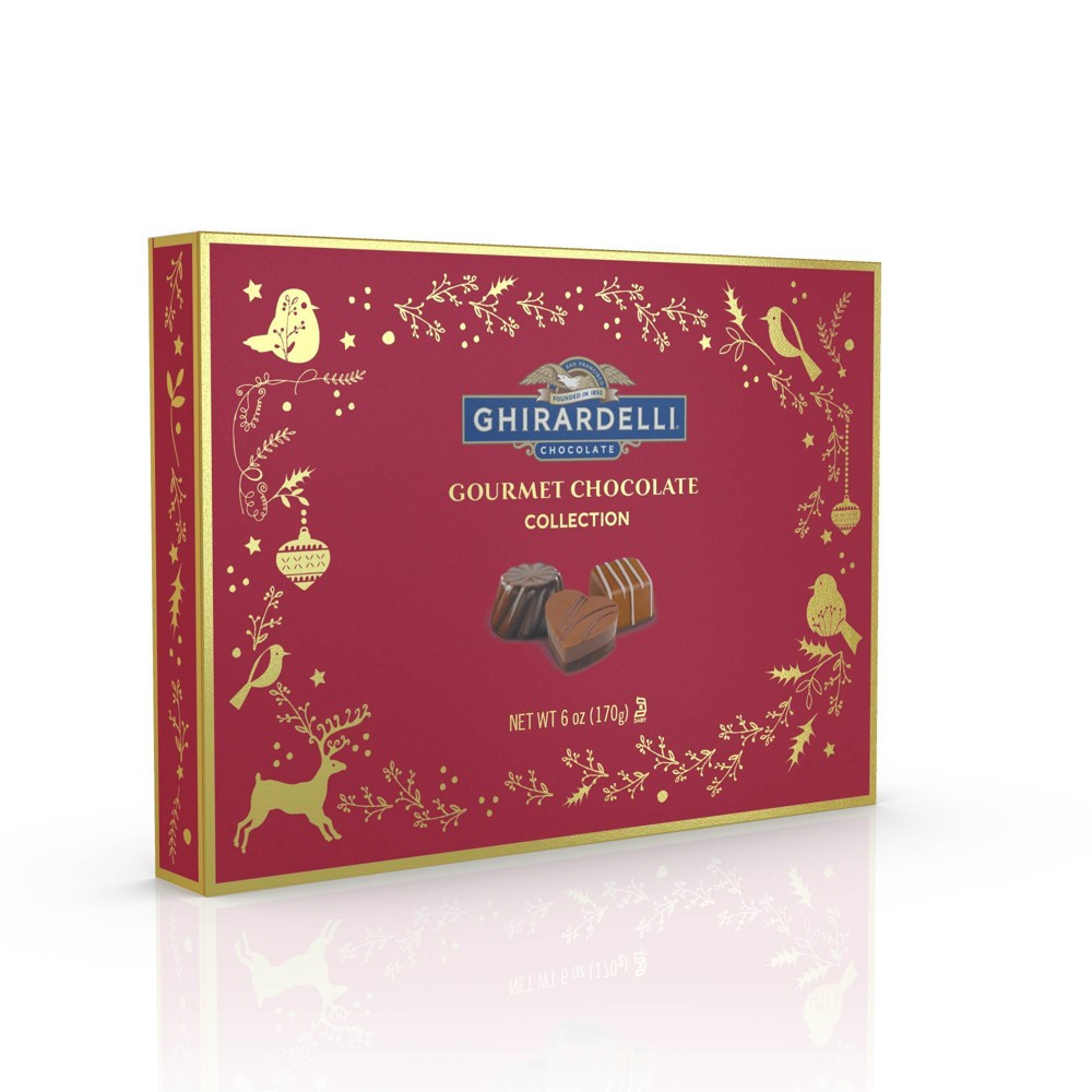 UPC 747599321139 product image for Ghirardelli Holiday Elegant Gourmet Chocolate Collection Box - 6oz | upcitemdb.com