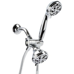 OakBrook Chrome PVC 5 settings Showerhead Combo 1.8 gpm - 1 of 1