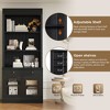 Sapphtopaz Modern Bookcase with Open Shelves, Display Storage Bookshelf for Living Room, Home Office - 4 of 4