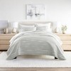 Geometric and Floral Modern Reversible Quilt and Shams Set - Becky Cameron - 2 of 4