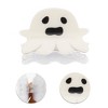 Unique Bargains Halloween Fear Expression Hair Clips  2.95" Length Black Beige 1 Pc - 3 of 3