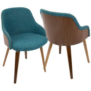 Bacci Mid Century Modern Dining Accent Chair - Lumisource