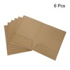 Unique Bargains Office Two-Pocket Letter Files Portfolio Storage Organizer Folders - 3 of 4