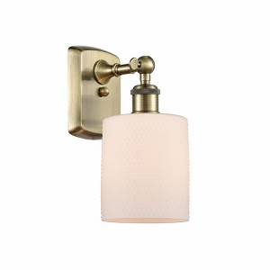 Cobbleskill - 1 Light Wall Sconce In Industrial Style-9 Inches Tall and 5 Inches Wide - 1 of 1