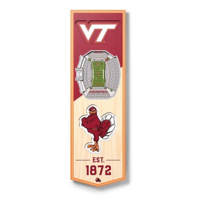 NCAA Virginia Tech Hokies 6"x19" Stadium Banner