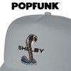 Shelby Cobra Snake Logo Foam Trucker Cap Grey - 4 of 4