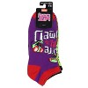 Nickelodeon Invader Zim Adult Character Face And Sayings Mix And Match Ankle Socks - 3 of 3