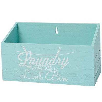 The Lakeside Collection Country Blue Laundry Room Collection - Laundry Lint Bin