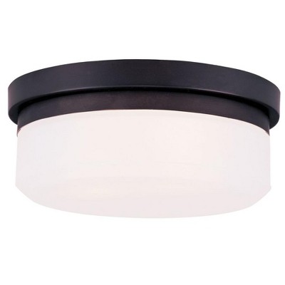 Livex Lighting Stratus 2 - Light Flush Mount in  Bronze