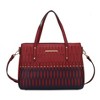 MKF Collection Quinn Triple Compartment Color Block Tote Bag by Mia K - 2 of 4