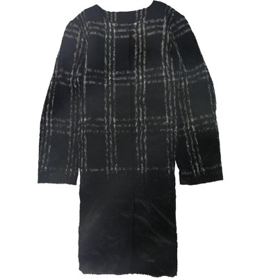 Eileen Fisher Womens Plaid Coat