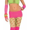 Forum Novelties Club Candy Solid Neon Adult Womens Costume Boy Shorts: Pink - 2 of 4