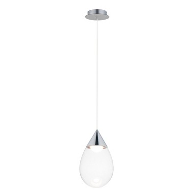 ET2 Lighting Dewdrop 1 - Light Pendant in  Polished Chrome