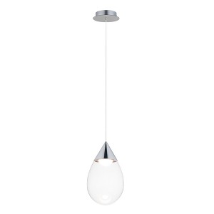 ET2 Lighting Dewdrop 1 - Light Pendant in  Polished Chrome - 1 of 3