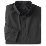 KS Signature by KingSize Men's Big & Tall  Wrinkle Free Long-Sleeve Button-Down Collar Dress Shirt