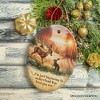 Kindness in Your Heart Ornament, Bambi's Gentle Lesson Christmas Gift| OrnamentallyYou - 4 of 4