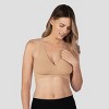 bravado! Basics Women's Crossover Nursing Sleep Bra - Beige XL