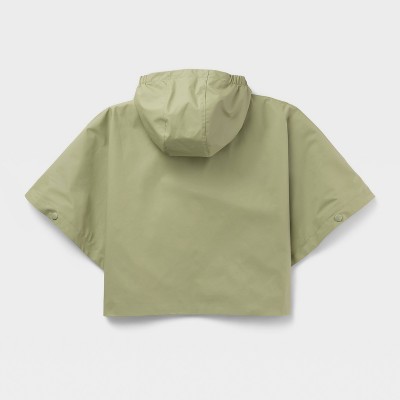 Cat & Jack Toddler Adaptive Rain Cape - Cat & Jack™ Green 4T — фото 2