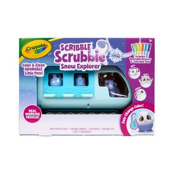 Crayola Scribble Scrubbie Glow Ocean Treasure Chest - 74-7506