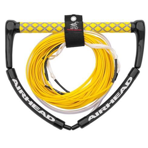 Airhead Super Strenght Water Sport Heavy Duty Tube Tow Rope, Yellow, 60-ft