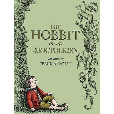 The Hobbit: Illustrated Edition - by  J R R Tolkien (Hardcover)