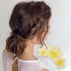 Unique Bargains Women's Fashion Flower Hair Clips 4.33"x2.56"x1.89" 1 Pc - 2 of 3