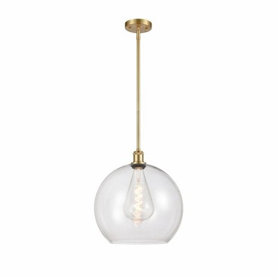 Athens - 1 Light Pendant In Industrial Style-16.38 Inches Tall and 13.75 Inches Wide