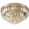 Crystorama Lighting Hayes 8 - Light Flush Mount in  Aged Brass - 2 of 4