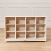 ECR4Kids 12 Cubby Mobile Tray Storage Cabinet, 3x4 - 4 of 4