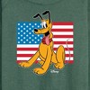 Women's - Disney - Americana Lightweight French Terry Wide Neck Long Sleeve Shirt - 2 of 4