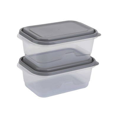 Goodcook Everyware Rectangle 4 Cups Food Storage Container - 3pk : Target