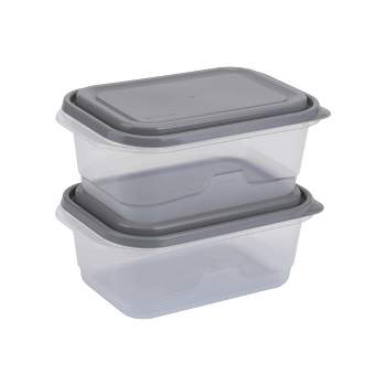 GoodCook EveryWare Pack of 7 BPA-Free Plastic Lunch Cube Food Storage  Containers with Lids Set (42033)